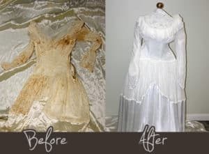 Wedding Dress Restoration